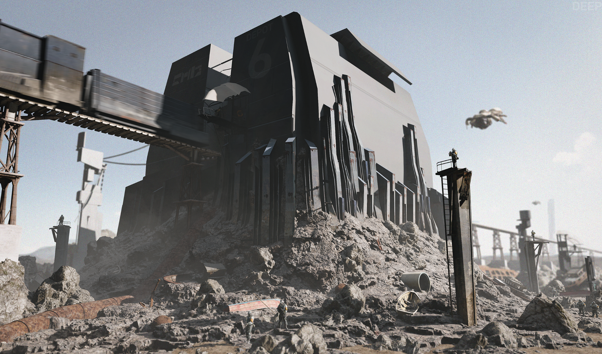 Post-apocalyptic environment